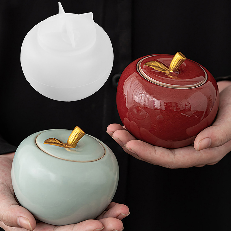 Candle Supplies Jars - DIY Appelpot Kaarspot Siliconen Mal Met