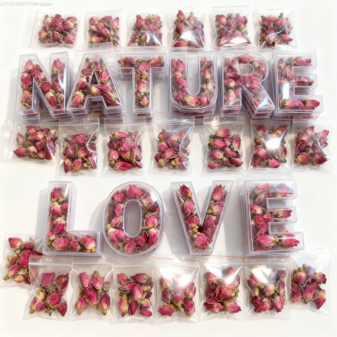 Candle Fragrance Supplies - 250/500g Natuurlijke Rose Gedroogde Bloemen Jasmijn