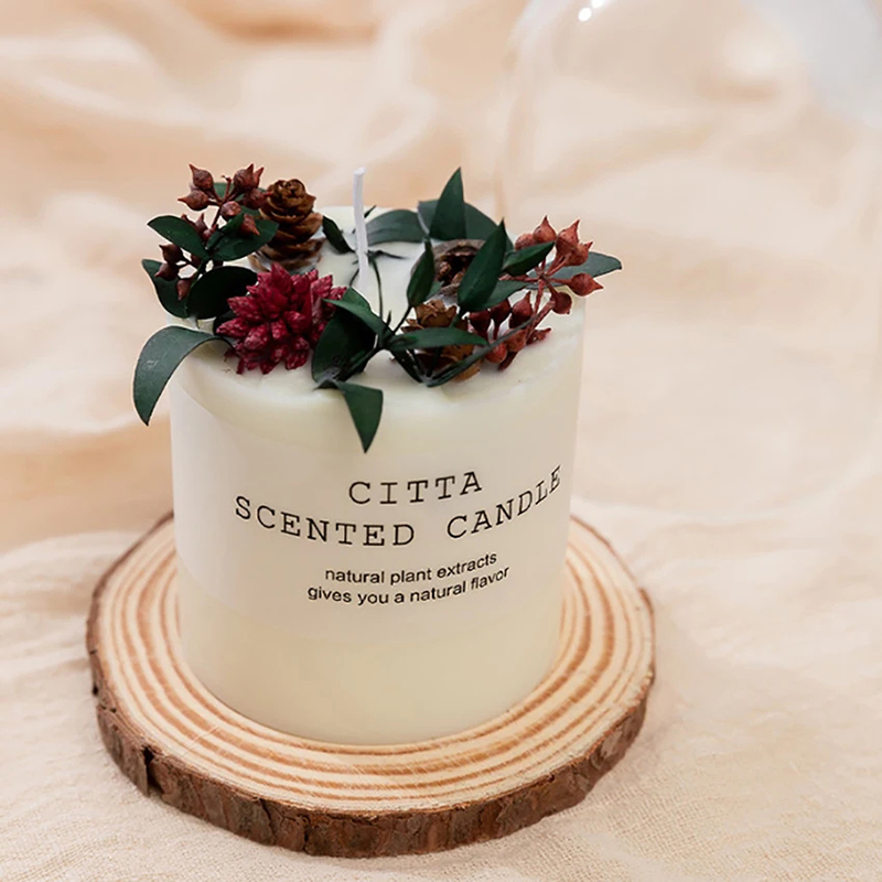 Candle Quotes - Bos Serie Geurende Soja Kaars Met