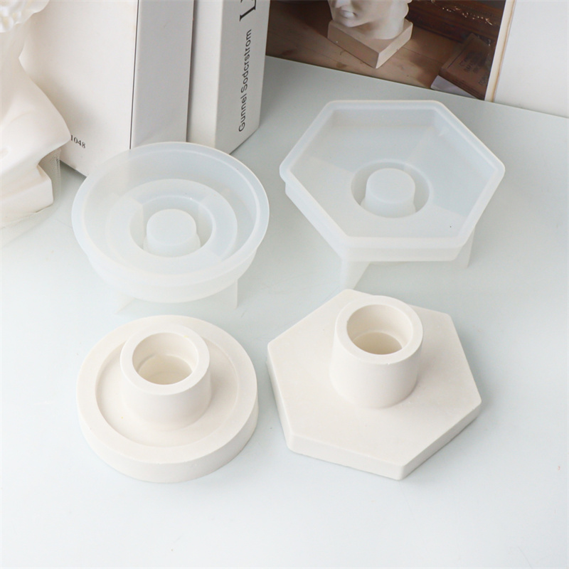 Candle Quotes - Ronde Kaarsenhouder Siliconen Mal DIY Zeshoekige