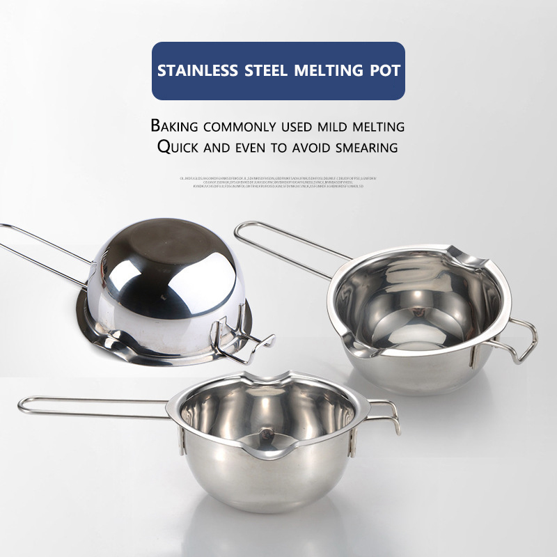 Candle Supplies Jars - Roestvrijstalen Wax Smeltkroes Lange Steel Geurkaars