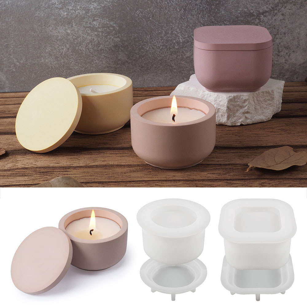 Ronde Opbergdoos Siliconen Mal - Candle Supplies Jars recensie en prijs