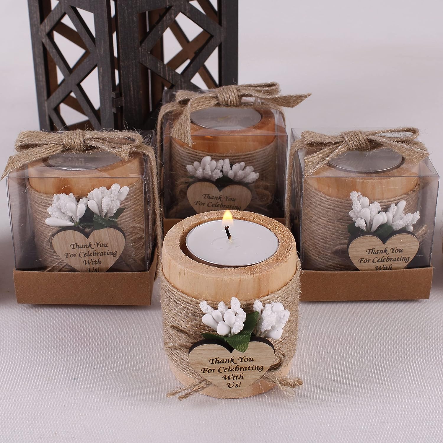 6/12/24PCS Gast Cadeau Kaars v - Candle Quotes recensie en prijs
