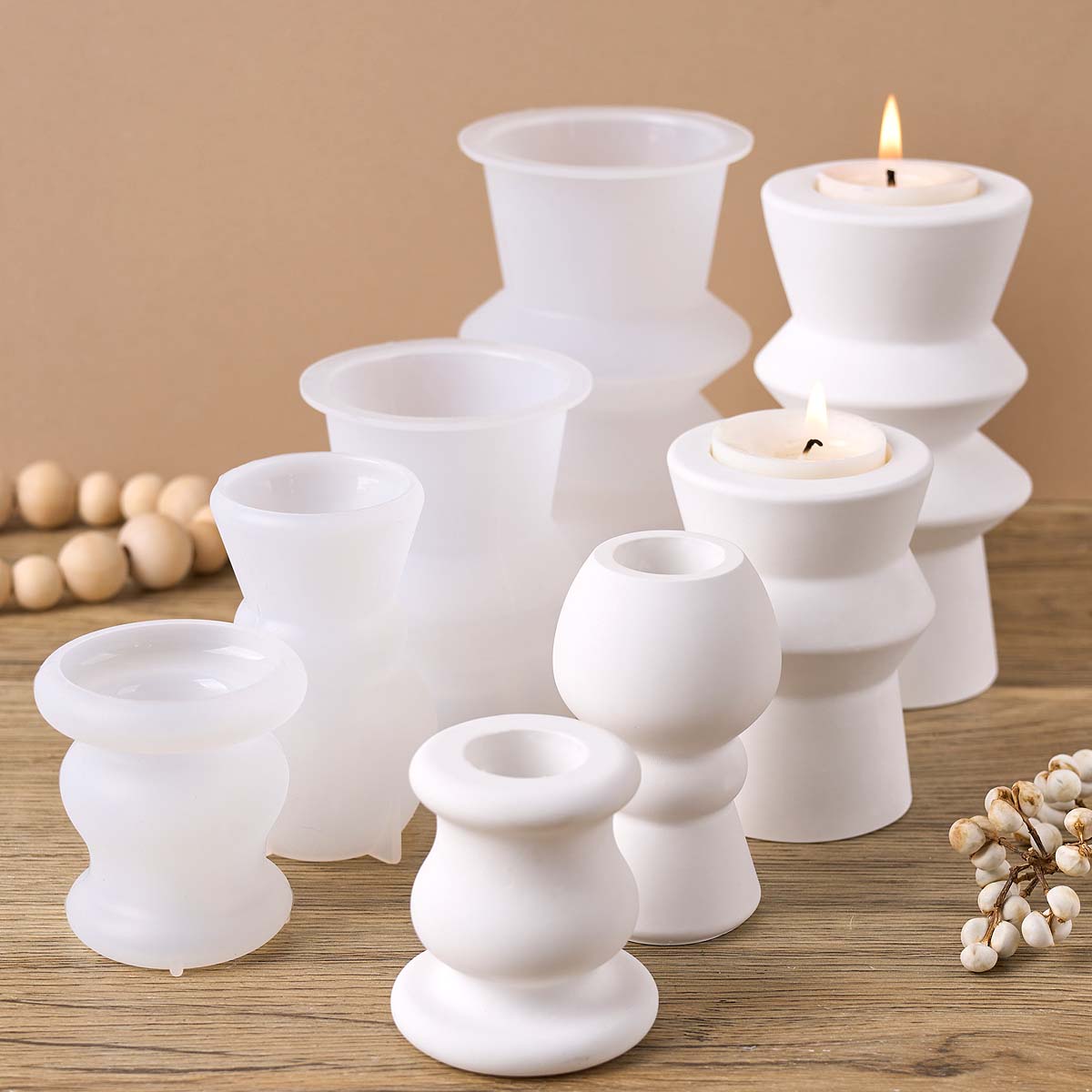 Nordic Kaarshouder Siliconen M - Candle Quotes recensie en prijs
