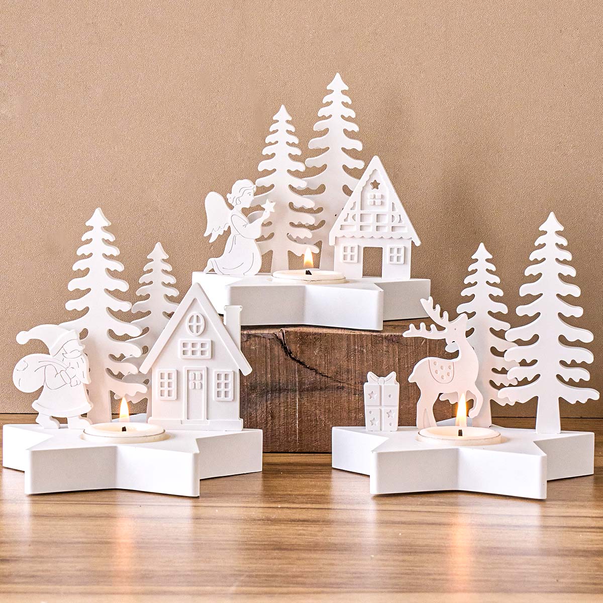 Kerst Decor Ster Kaarshouder S - Candle Quotes recensie en prijs