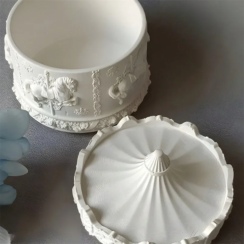 1Set Kaars Pot Hars Mal Carrou - Candle Supplies Jars recensie en prijs