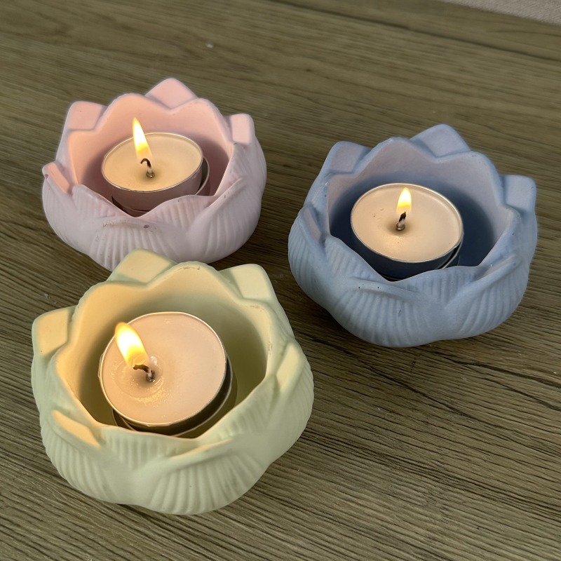 Lotus Kaarshouder Siliconen Ma - Candle Supplies Jars recensie en prijs