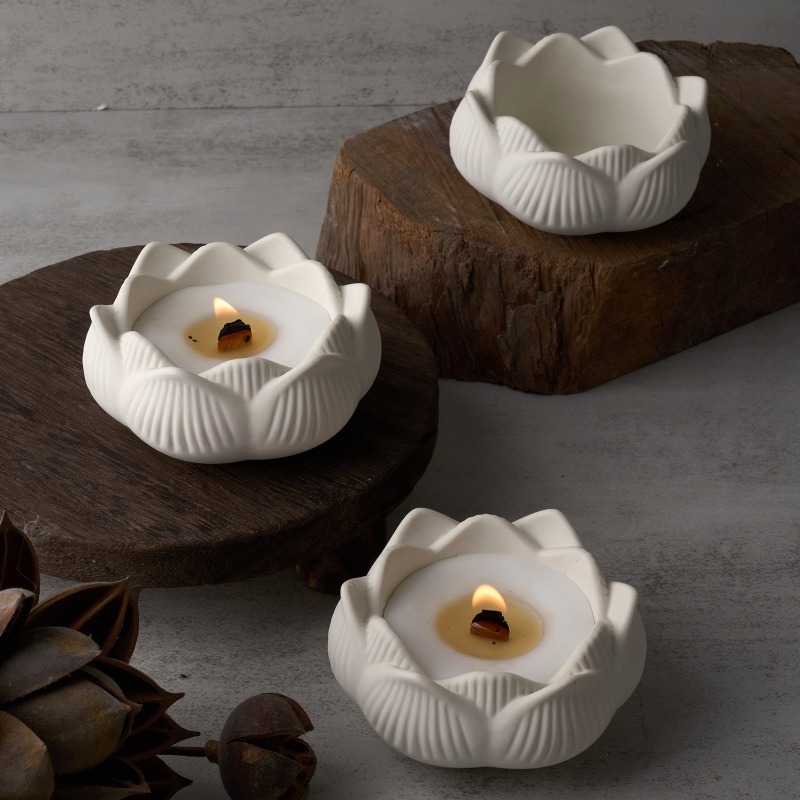 Lotus Kaarshouder Siliconen Ma - Candle Supplies Jars recensie en prijs