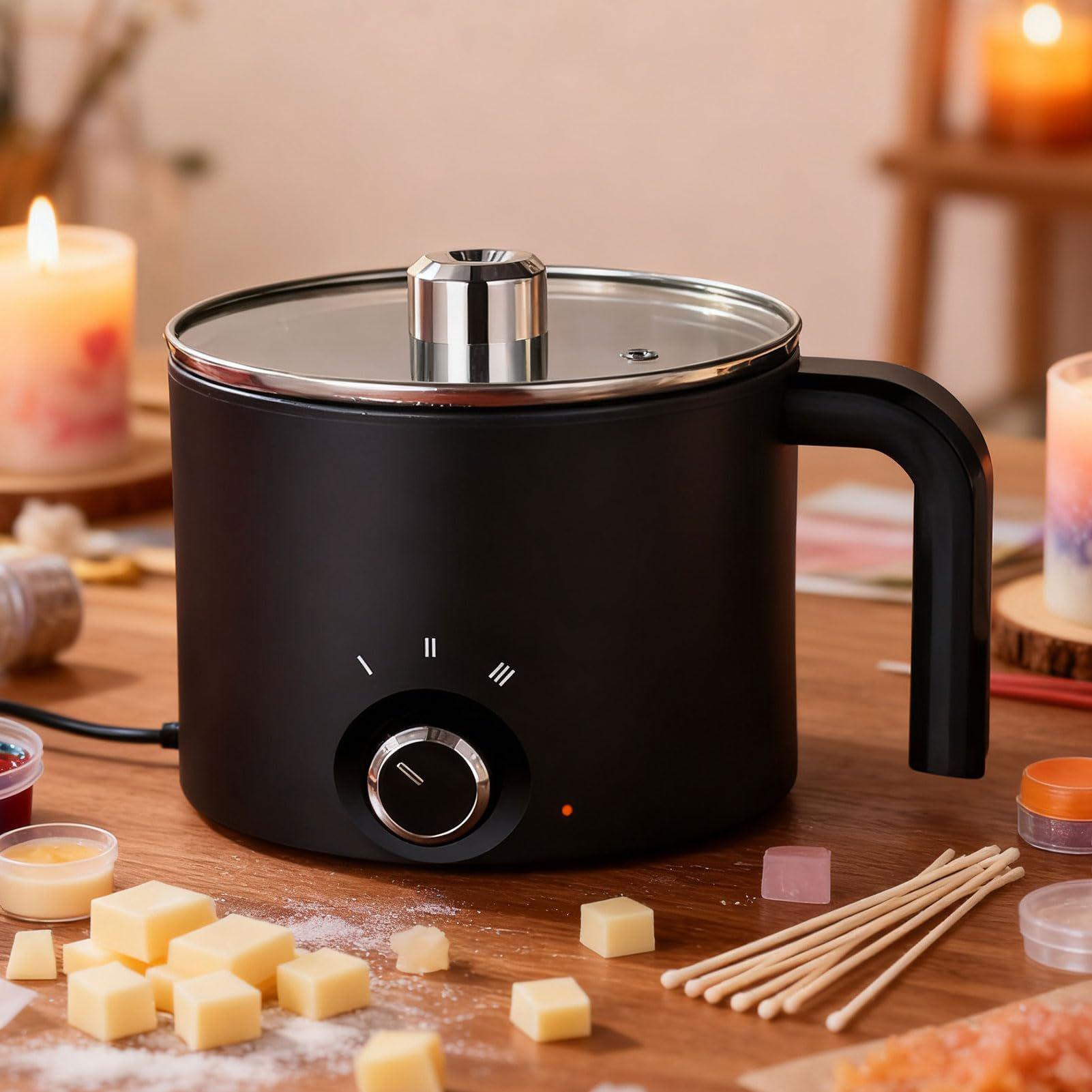Kaarswas smeltpot 1,5L grote r - Wax Melting Pot recensie en prijs