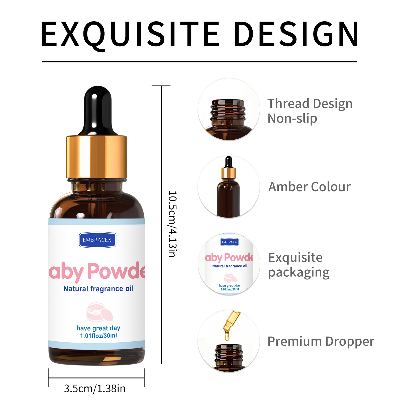 30ml Babypoeder etherische oli - Candle Fragrance Supplies recensie en prijs