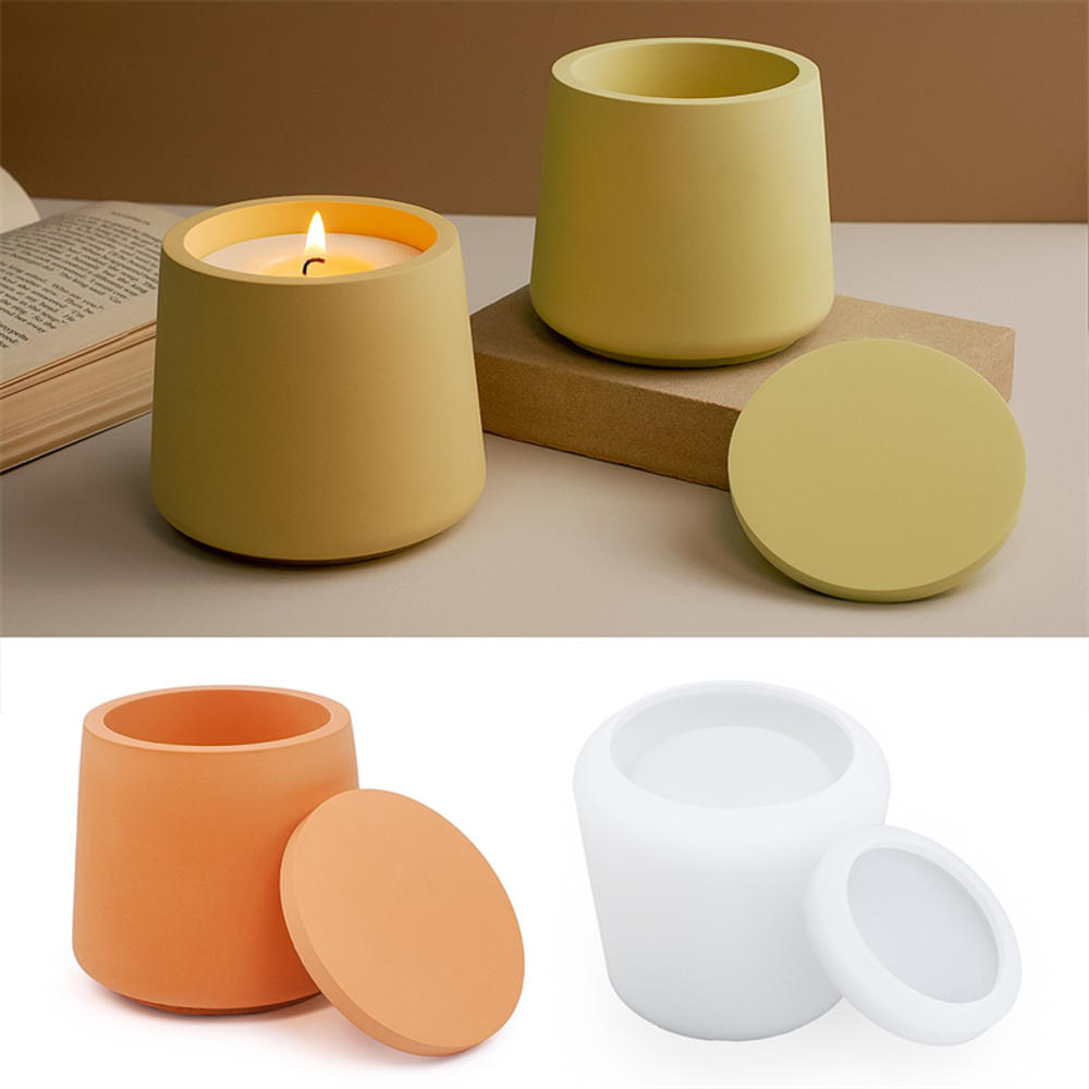 Kaarspot Siliconen Mal Met Dek - Candle Supplies Jars recensie en prijs
