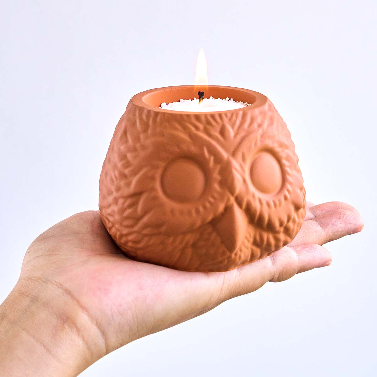 3D Uil Vorm Kaars Pot Silicone - Candle Supplies Jars recensie en prijs