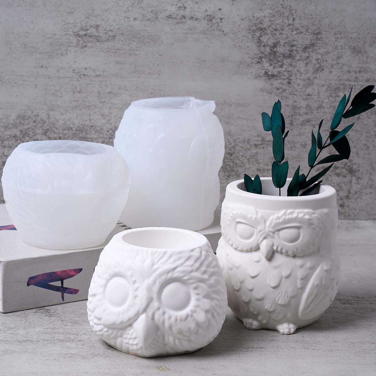 3D Uil Vorm Kaars Pot Silicone - Candle Supplies Jars recensie en prijs