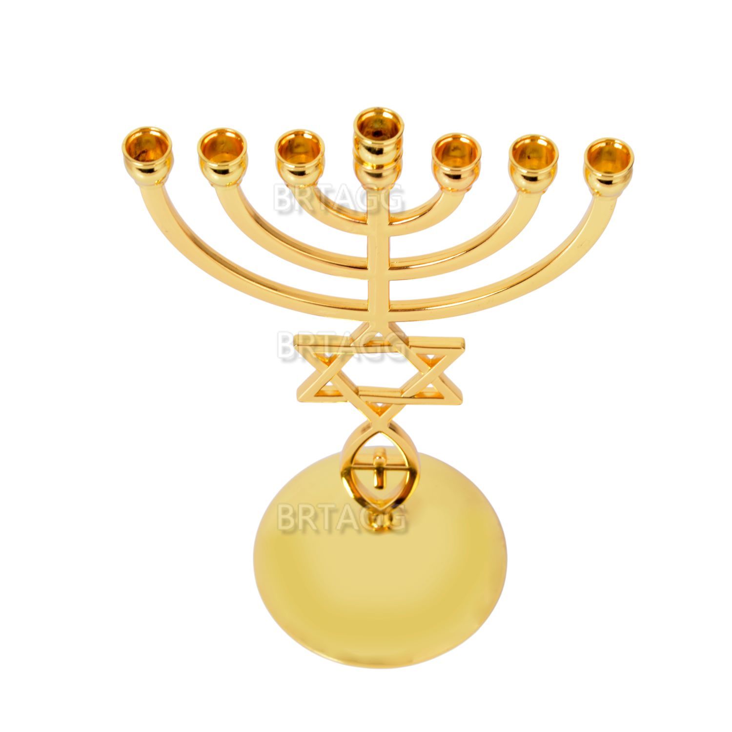 BRTAGG Menorah (Menora) met Da - Candle Quotes recensie en prijs