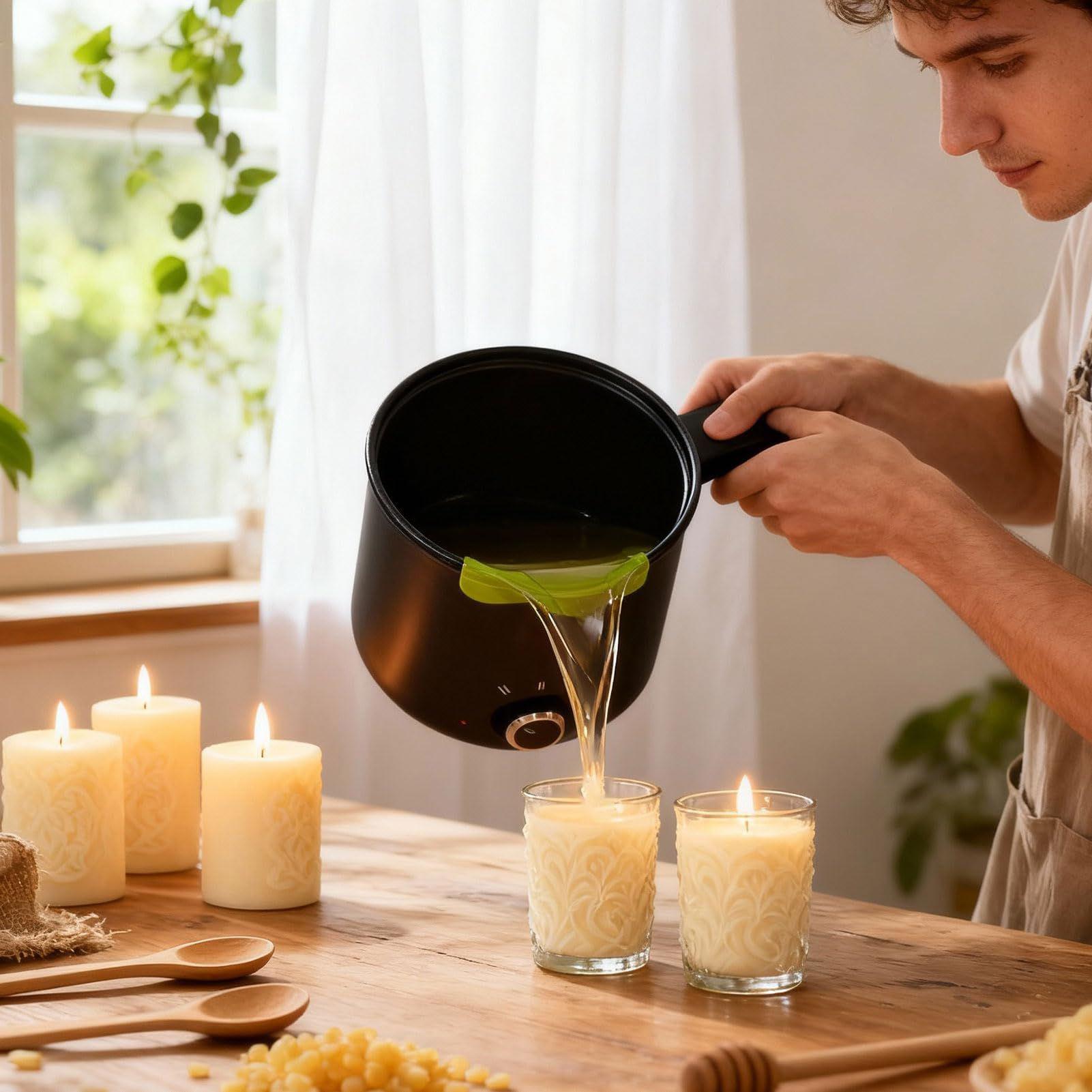 Kaarswas smeltpot 1,5L grote r - Wax Melting Pot recensie en prijs