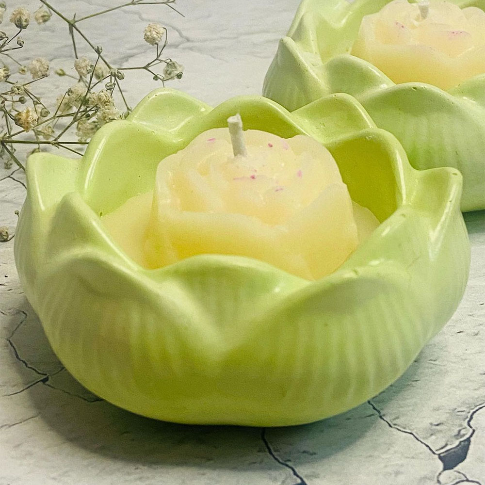 Lotus kandelaar siliconen mal  - Candle Quotes recensie en prijs