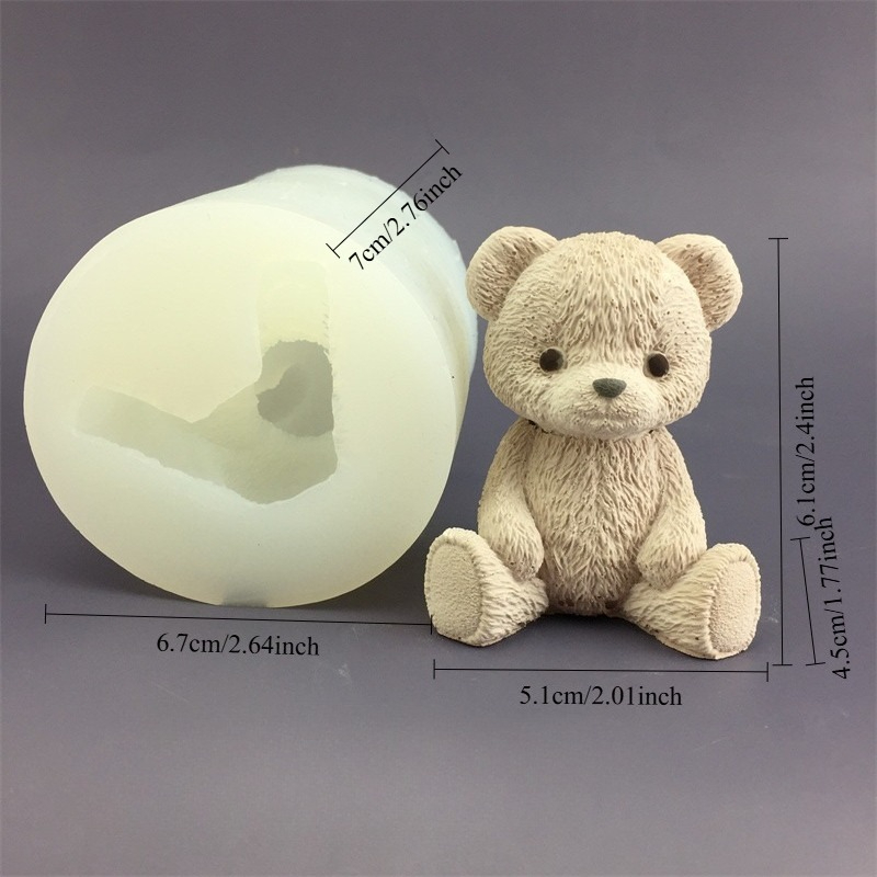 Schattige beer honingpot silic - Candle Supplies Jars recensie en prijs