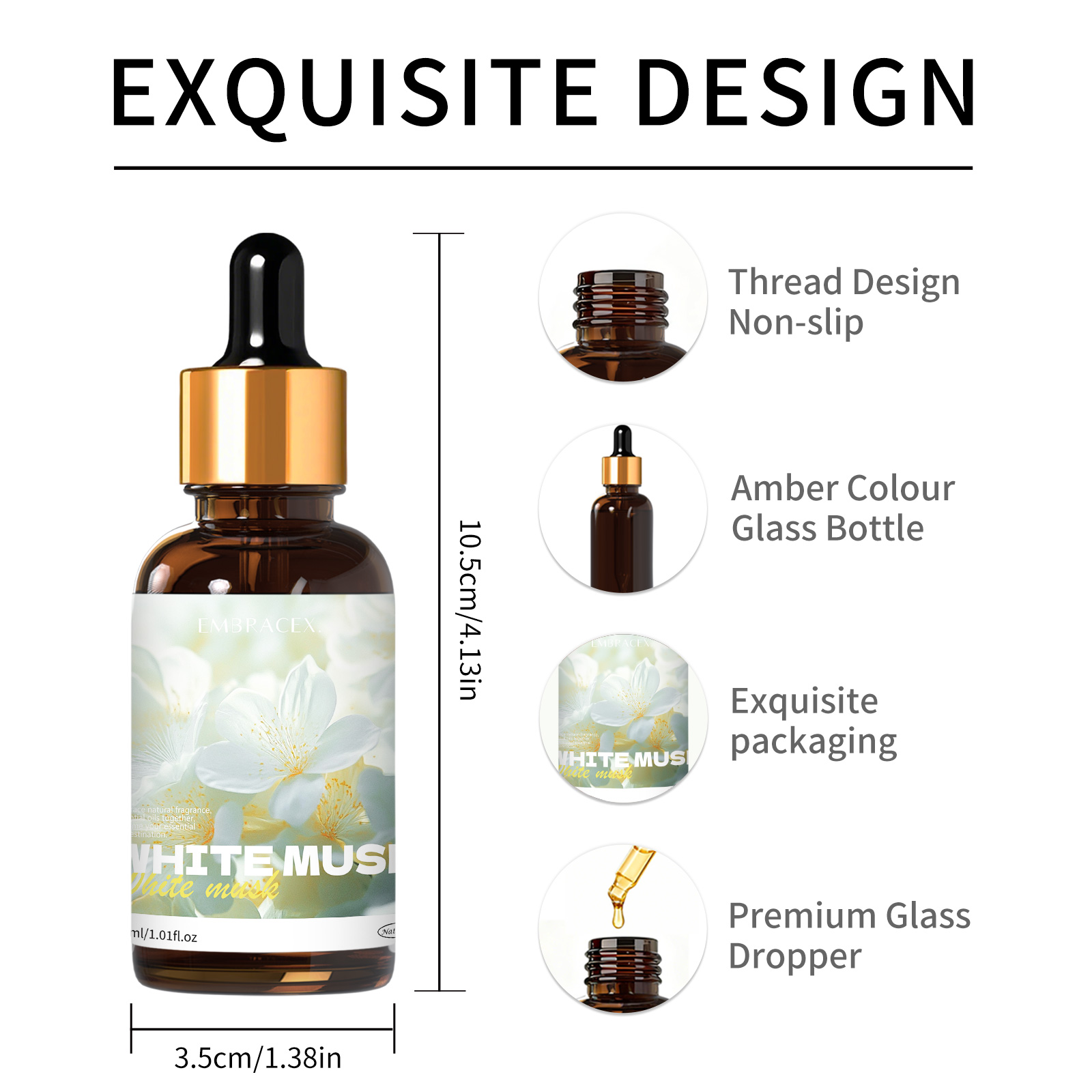 30ml Witte Muskus Essentiële O - Candle Fragrance Supplies recensie en prijs