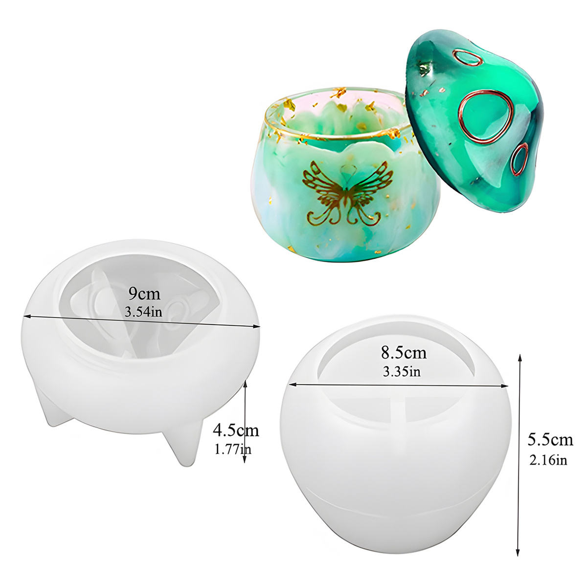 Paddestoel Huis Sieraden Opber - Candle Supplies Jars recensie en prijs
