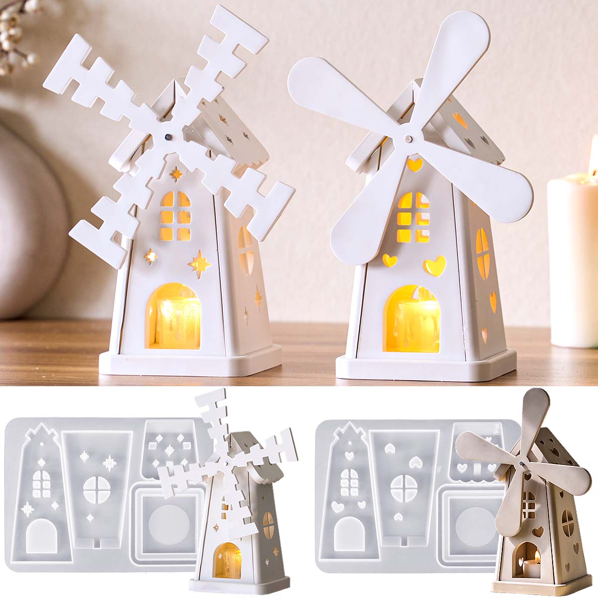 Creativiteit Draaiende Windmol - Candle Quotes recensie en prijs