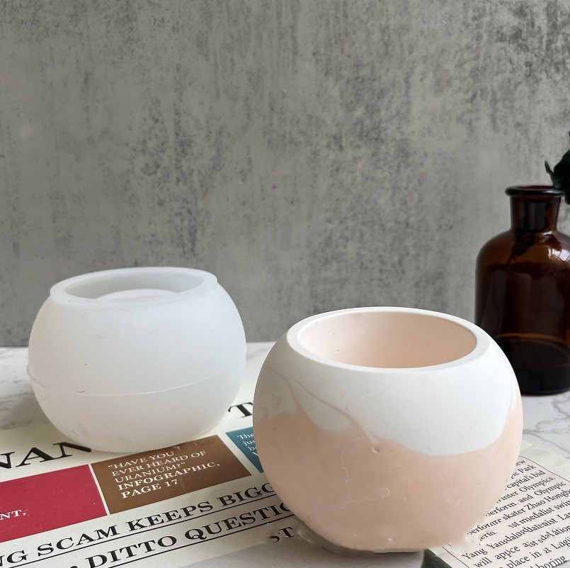 Ronde Beton Kaars Jar Silicone - Candle Supplies Jars recensie en prijs