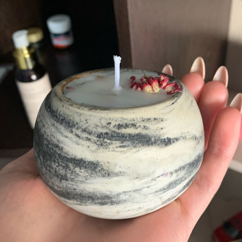 Ronde Beton Kaars Jar Silicone - Candle Supplies Jars recensie en prijs