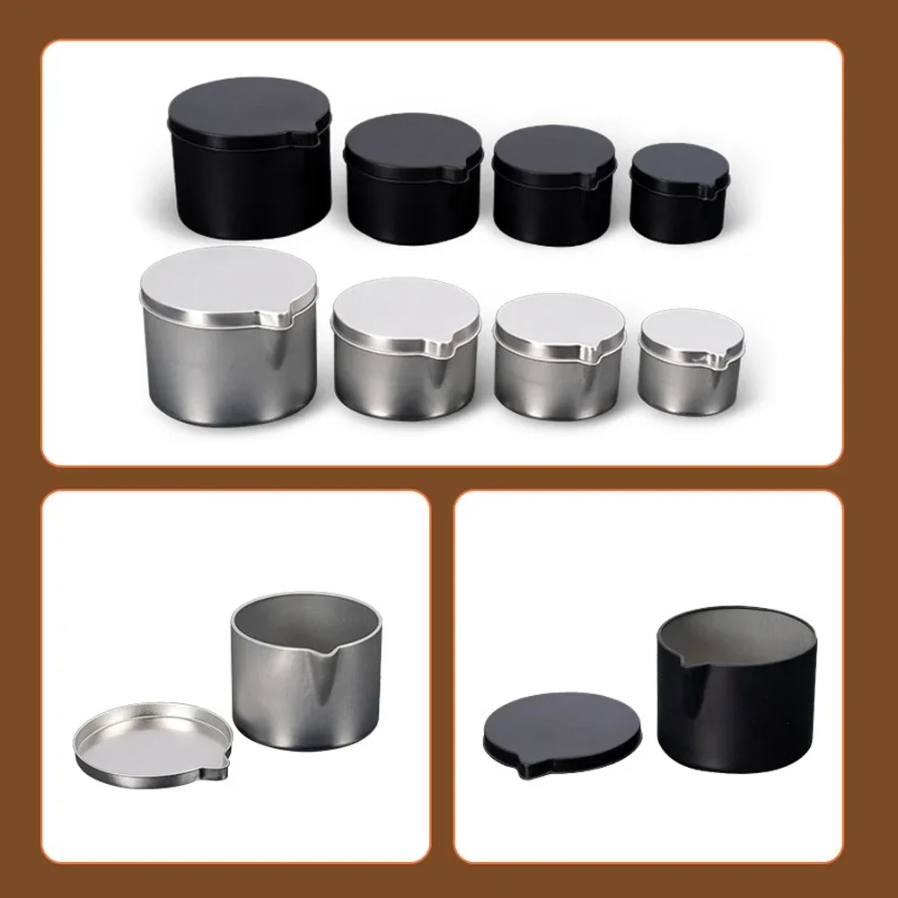 12 Stuks Zilver Zwart Metalen  - Candle Supplies Jars recensie en prijs