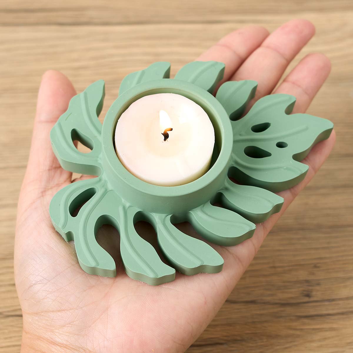 Bladeren Kandelaar Siliconen M - Candle Quotes recensie en prijs